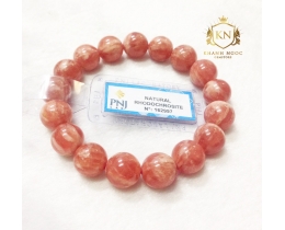 Vòng Đá Rhodochrosite VIP 11li - Đá Đào Hoa